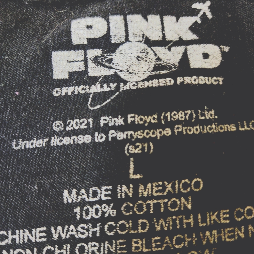 Pink Floyd The Dark Side Of The Moon Graphics Crew Neck T-shirt